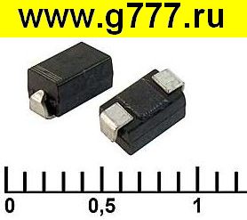 диод импортный US1B (1A 100V) SMA диод