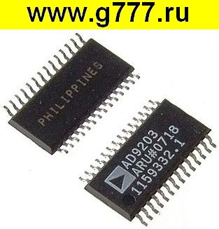 Микросхемы импортные AD9203ARU TSSOP28 микросхема