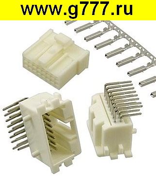 Соединитель Разъём Соединитель автомобильный DJ7161E-2.54