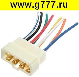 Соединитель Разъём Соединитель автомобильный 8p male plug 10CM