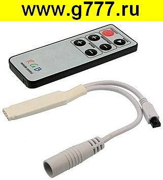 контроллер для  светодиодов Светодиодная лента RGB controller 12VDC 6A 6key IR