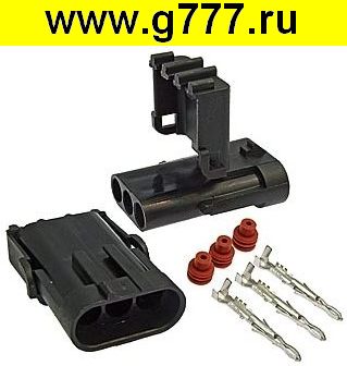 Соединитель Разъём Соединитель автомобильный DJ3031-2.5-11/DJ212-2.5
