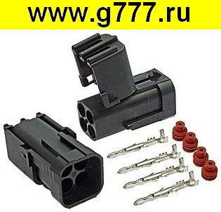 Соединитель Разъём Соединитель автомобильный DJ3041-2.5-11/DJ212-2.5