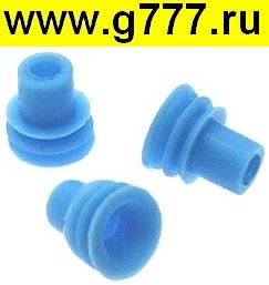 Соединитель Разъём Соединитель автомобильный WIRE SEAL 2х6mm blue