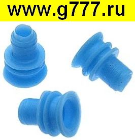Соединитель Разъём Соединитель автомобильный WIRE SEAL 2.5х6mm blue