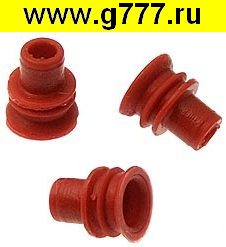 Соединитель Разъём Соединитель автомобильный WIRE SEAL 2.5х6mm red