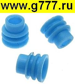 Соединитель Разъём Соединитель автомобильный WIRE SEAL 3.5х6mm blue