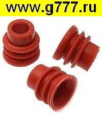 Соединитель Разъём Соединитель автомобильный WIRE SEAL 3.5х6mm red