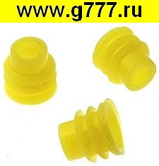 Соединитель Разъём Соединитель автомобильный WIRE SEAL 3.5х6mm yellow