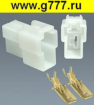 Соединитель Разъём Соединитель автомобильный DJ7022-6.3-11