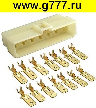 Соединитель Разъём Соединитель автомобильный DJ7141-6.3-11