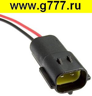 Соединитель Разъём Соединитель автомобильный DJ70214Y-2-11 (20AWG 150mm)