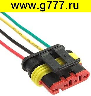 Соединитель Разъём Соединитель автомобильный DJ7041-1.5-21 (18AWG 200mm)