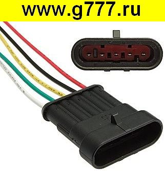 Соединитель Разъём Соединитель автомобильный DJ7051-1..5-11 (18AWG 200mm)
