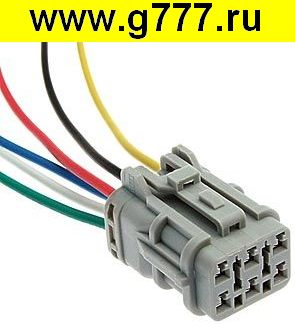 Соединитель Разъём Соединитель автомобильный DJ7061-1.8-21 (18AWG 200mm)