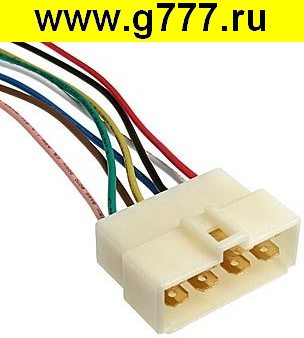 Соединитель Разъём Соединитель автомобильный DJ7081-6.3-11 (18AWG 300mm)