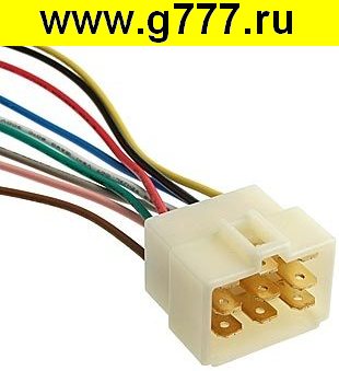 Соединитель Разъём Соединитель автомобильный DJ7091-6.3-11 (18AWG 300mm)
