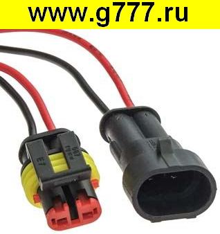 Соединитель Разъём Соединитель автомобильный 7021-1.5-11/21 (18AWG 200mm)