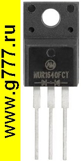 диод импортный MUR1640FCT диод