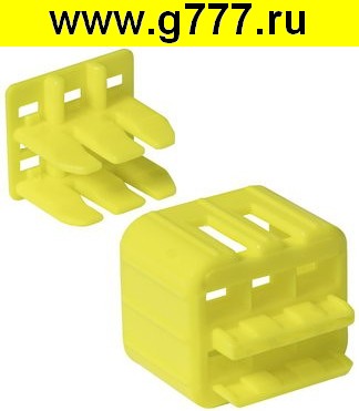 Соединитель Разъём Соединитель автомобильный 70613Y-2-21/11 yellow insert