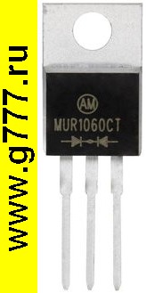 диод импортный MUR1060CT диод