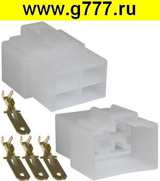 Соединитель Разъём Соединитель автомобильный DJ7042-6.3-11