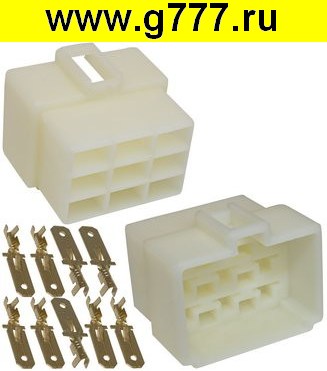 Соединитель Разъём Соединитель автомобильный DJ7091-6.3-11